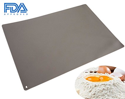 Weisu-FDA Approved Food Grade Silicone Nonstick Baking Mat,Pastry Mat, 15