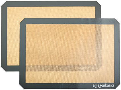 AmazonBasics Silicone Baking Mat - 2-Pack