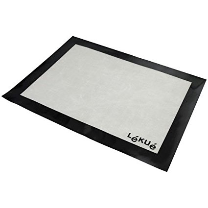 Lekue 12 by 16-Inch Silicone Baking Mat, Clear