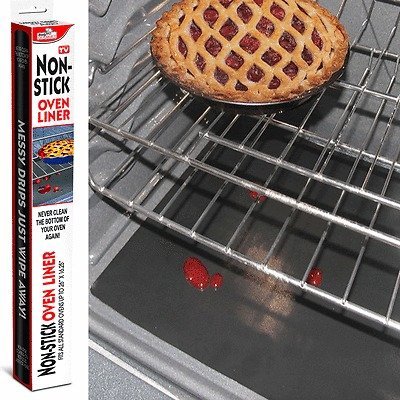 Microwave Oven Accessories Non-Stick Oven Liner Large Teflon Baking Aide Dishwasher Safe Reusable Spill Mat