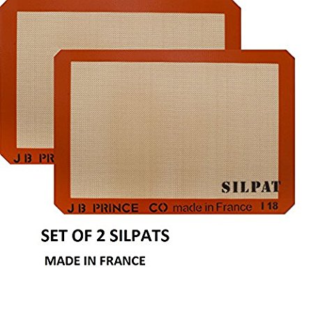 Silpat Premium Silicone Baking Mat, Half Sheet Size, 11-5/8