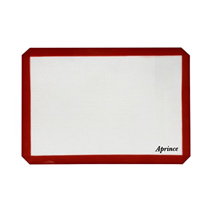 Aprince Silicone Baking Mat, Non-Slip Cookie Sheet, Non-Stick Baking Mats (Style 3 - 11.6'' x 16.5'')