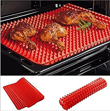 Premium Silicone Dr Recommended Healthy Cooking Baking Mat Non-stick Oven Microwave Meat Pizza - Food Grade Eat & Be Healthy