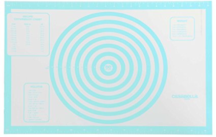 Casabella Large Baking Pastry Mat, Blue