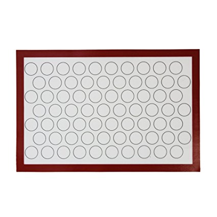 ZW Silicone Baking Mat Non Stick Cookie Sheets Professional Grade (L)