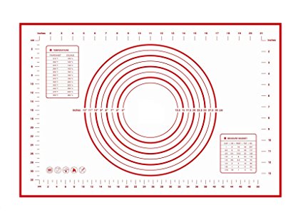 Silicone Baking Pastry Mat with Measurement 23.6