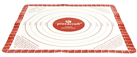 Pizzacraft PC0408 Silicone Dough Rolling Mat, 20 by 20-Inch