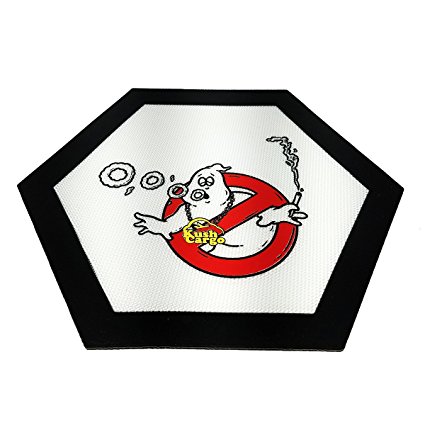 'GhostDabsters' Silicone Mat Non-Stick Mat 7 Inches