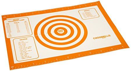 Casabella 16.5 by 11.75 Inch Silicone Baking/Pastry Mats