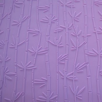 NY Cake Fondant Impression Mat, Bamboo Design- Silicone