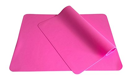 Silicone Non-stick Baking Mat (Set of 2) (Pink)