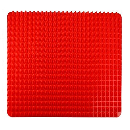 Pre Non Stick Silicone Making Mats Red