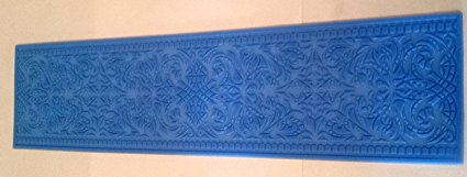 Ornate Renaissance SLM013 Silicone Lace Cake Mat Floral Mould Edible Sugar