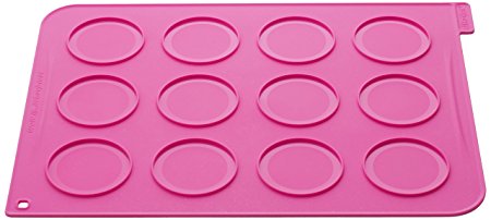 Silikomart Silicone Wonder Cakes Collection Whoopies Pie Mat with 24 Disposable Piping Bags